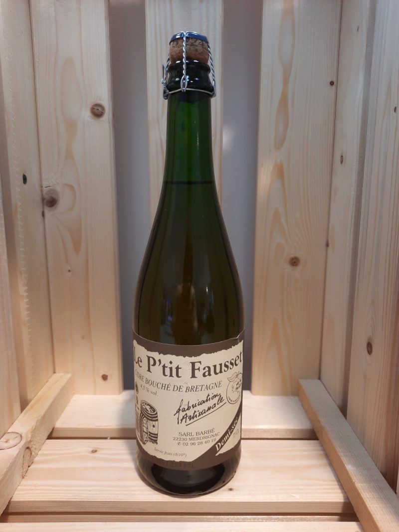 Cidre P’tit Fausset 75cl demi sec