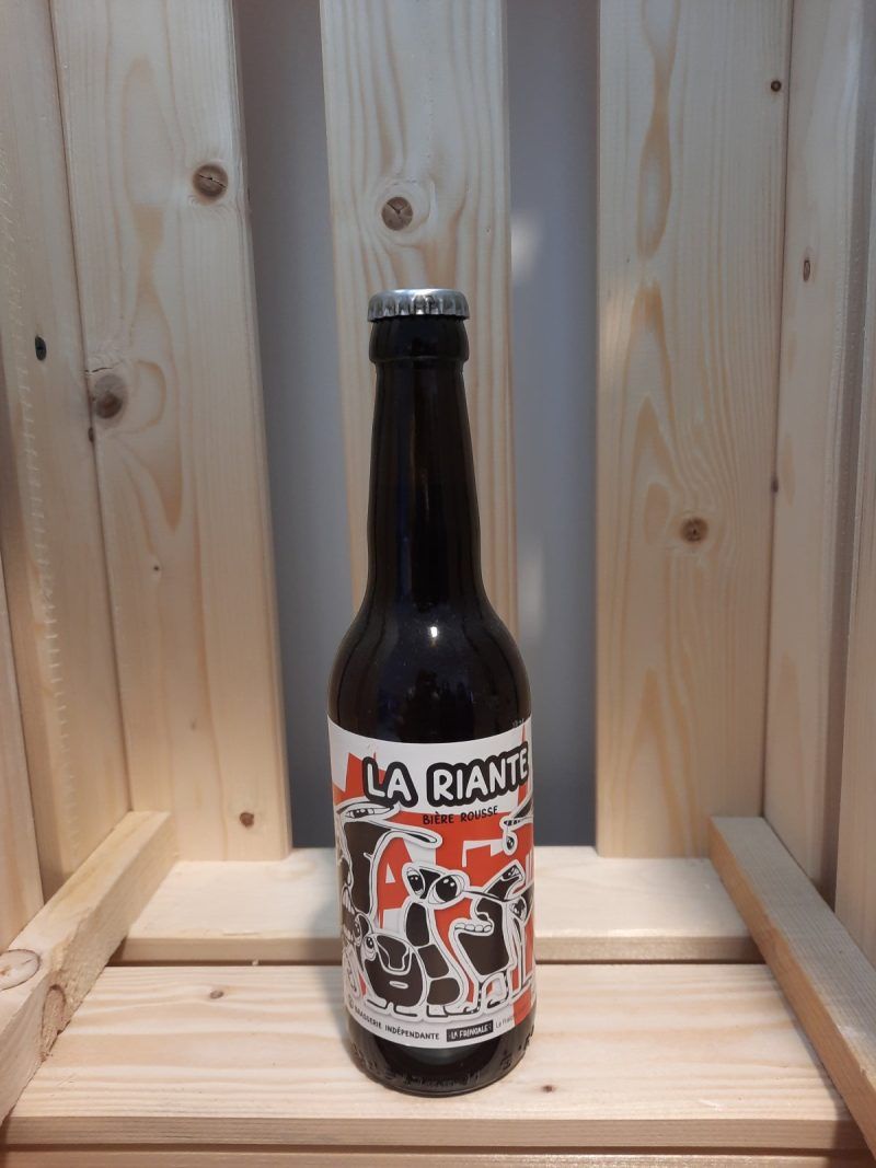 La Riante Bière rousse 33cl