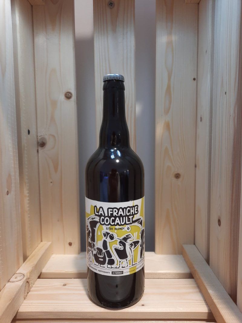 La fraiche cocault bière blonde 75cl