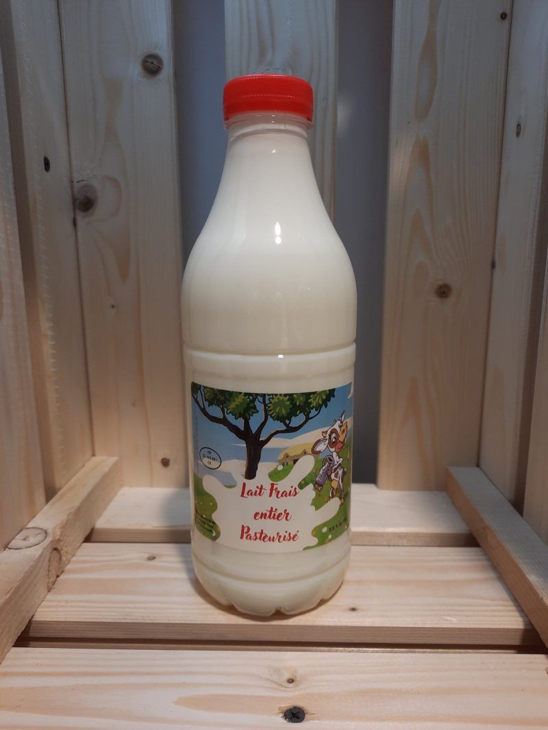 Lait frais entier pasteurisé 1L