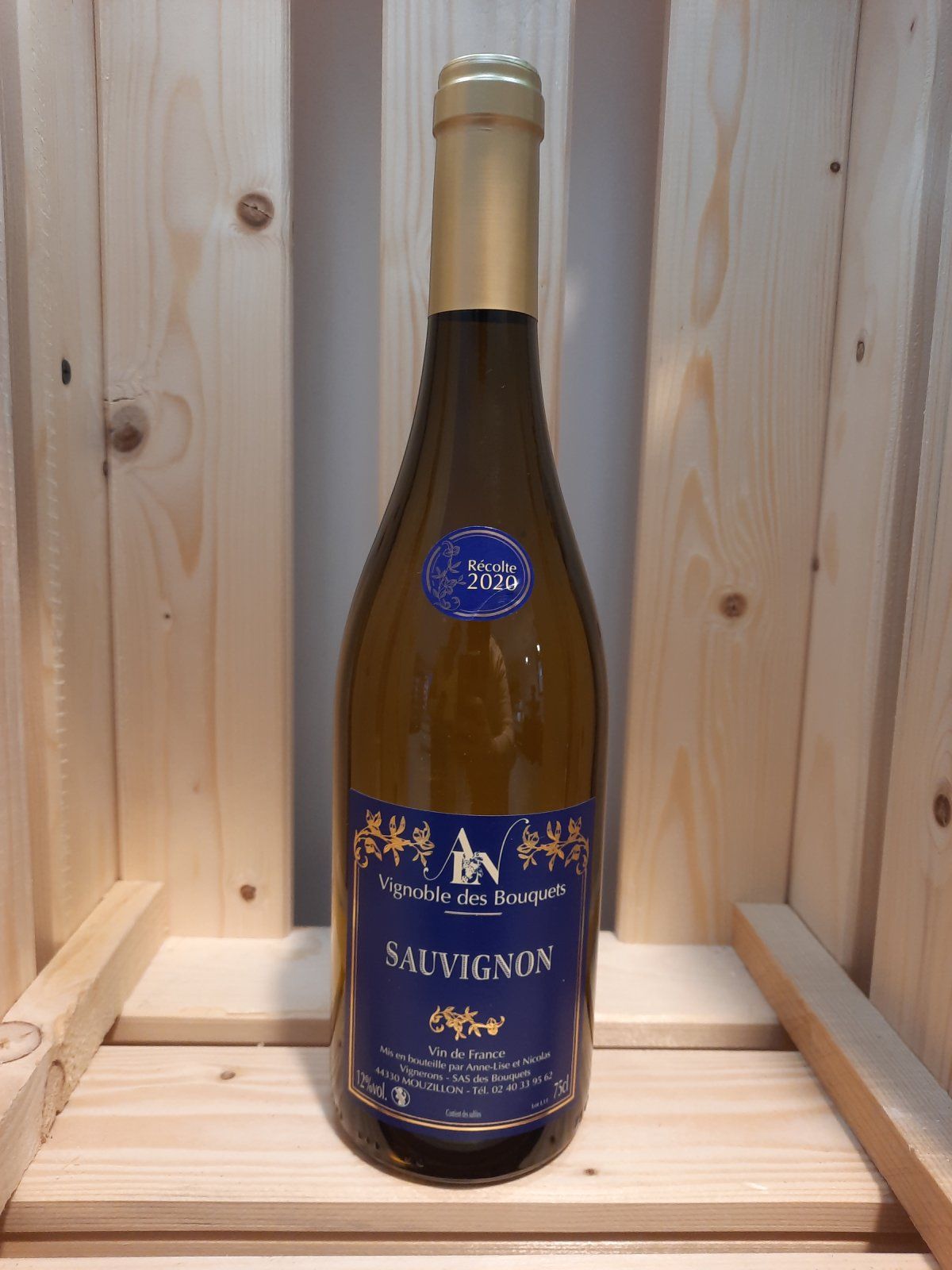 LE BLANC SAUVIGNON LA FERME ROUGE  75 CL