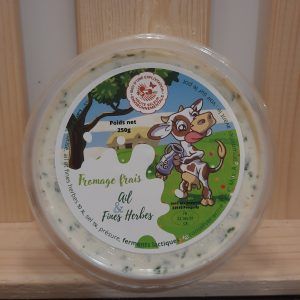 fromage frais ail et fines herbes