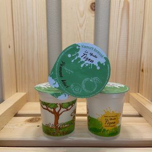yaourt pomme kiwi fermier