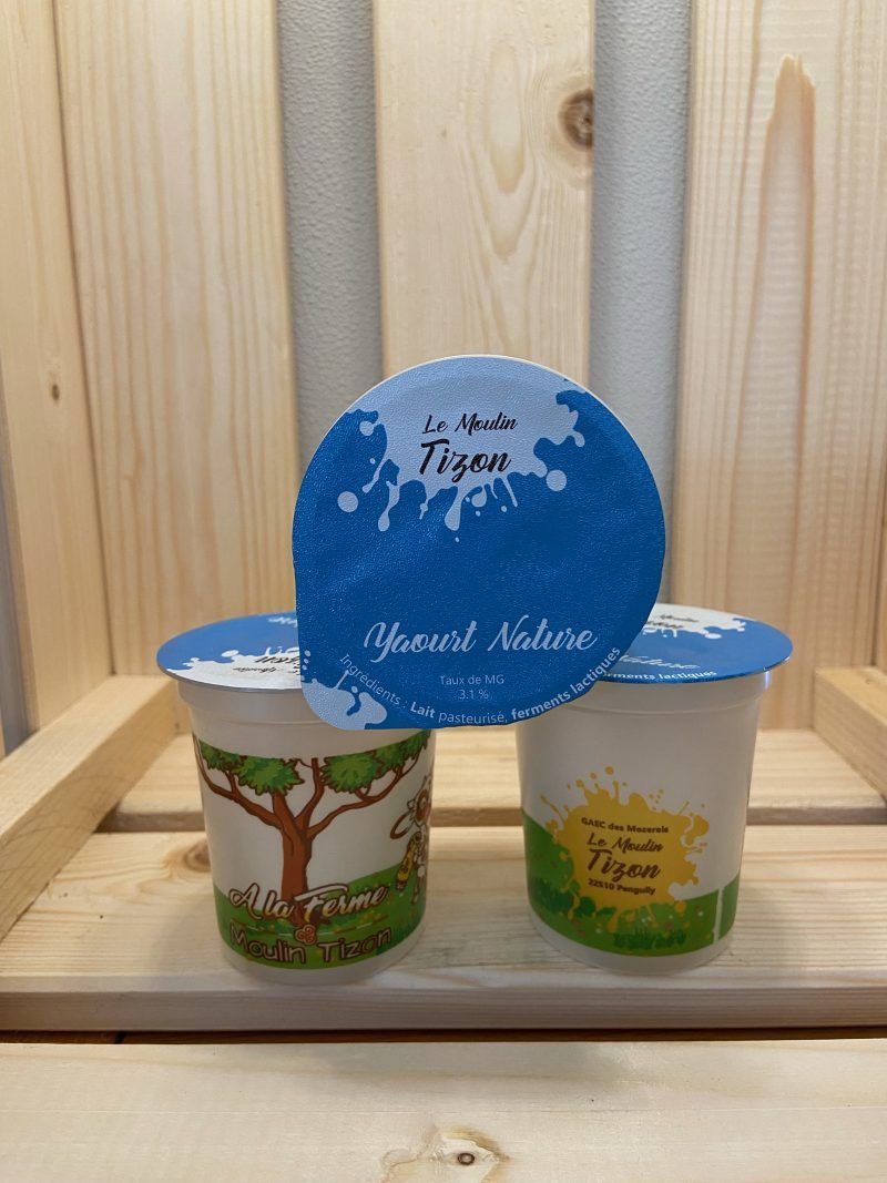 yaourt nature fermier