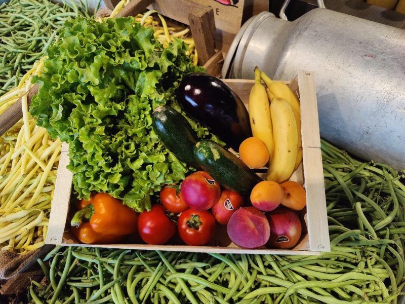 Panier de légumes "uniquement le vendredi et le samedi"