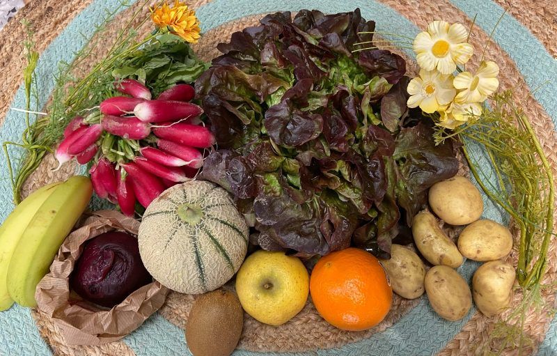 Panier de légumes "uniquement le vendredi et le samedi"