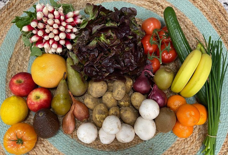 Panier de légumes "uniquement le vendredi et le samedi"
