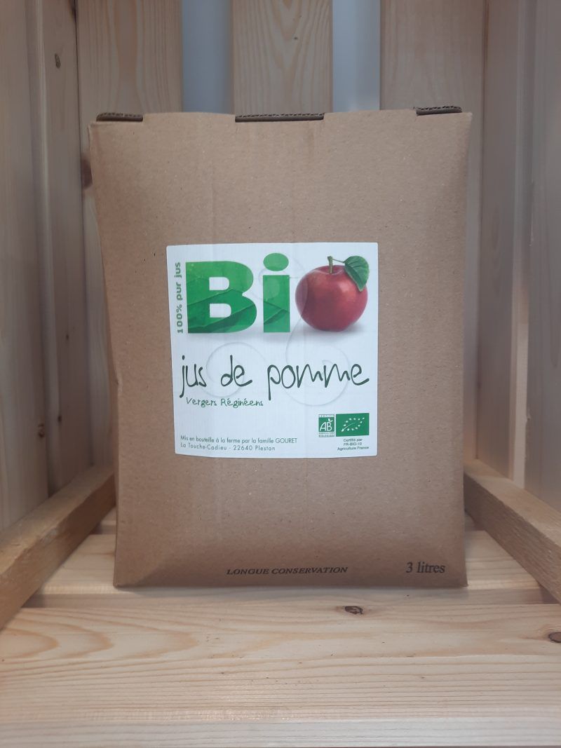 Jus de pomme BIO 3 L