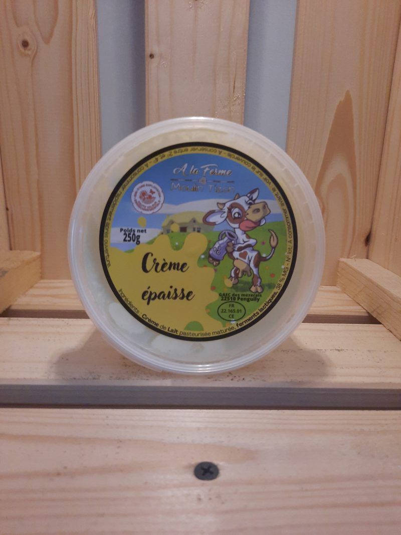 Crème fraîche épaisse 250g