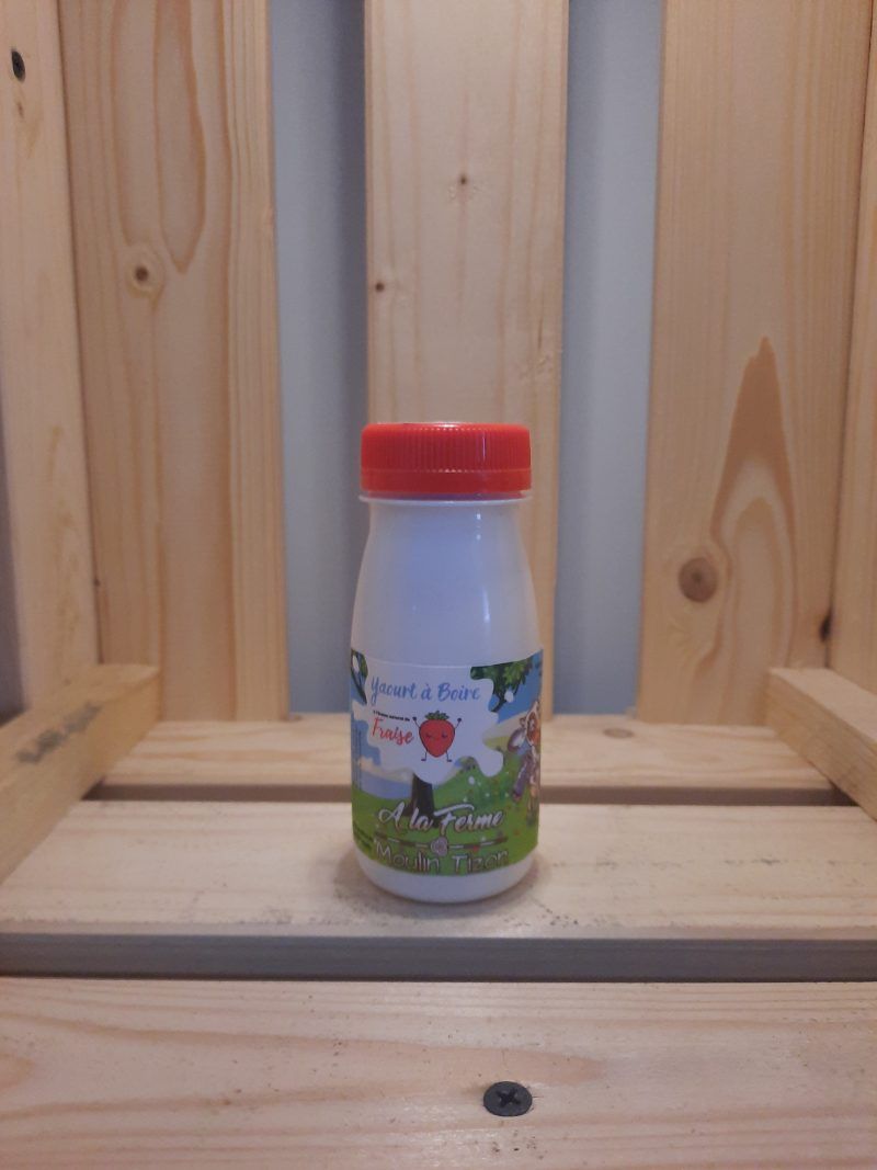 Yaourt à boire "Mini" 140 ml Fraise