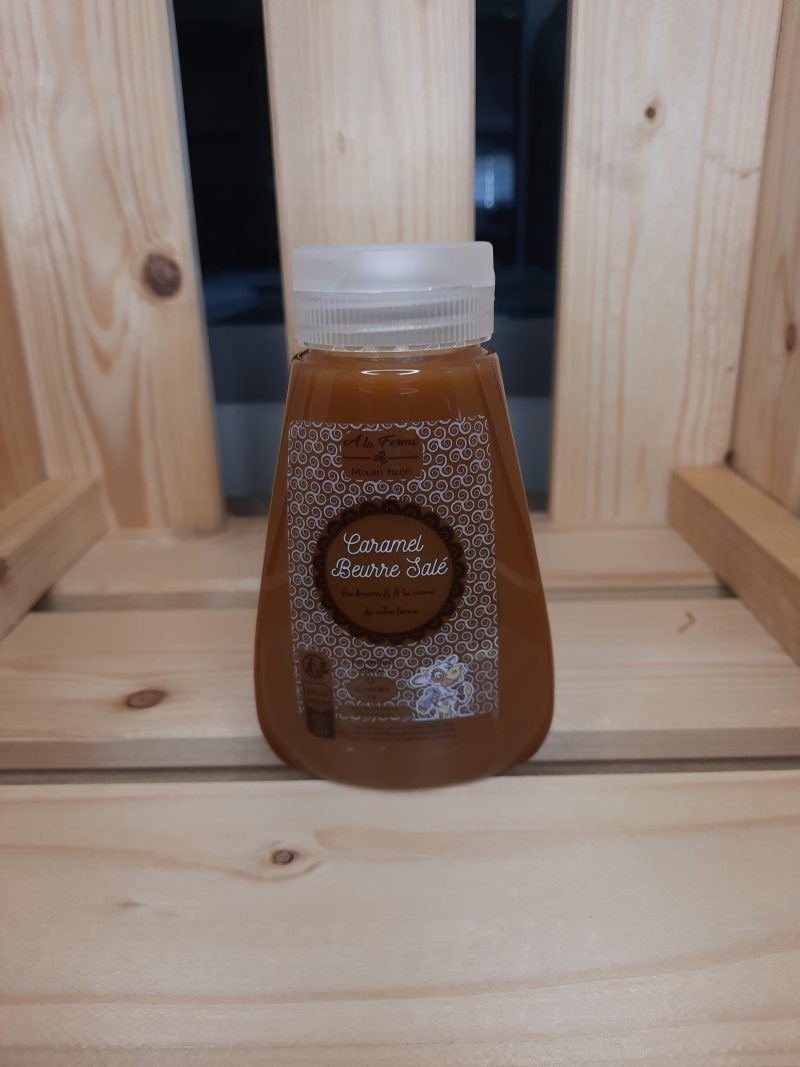 Caramel Beurre salé " A la ferme moulin tizon" 200ml