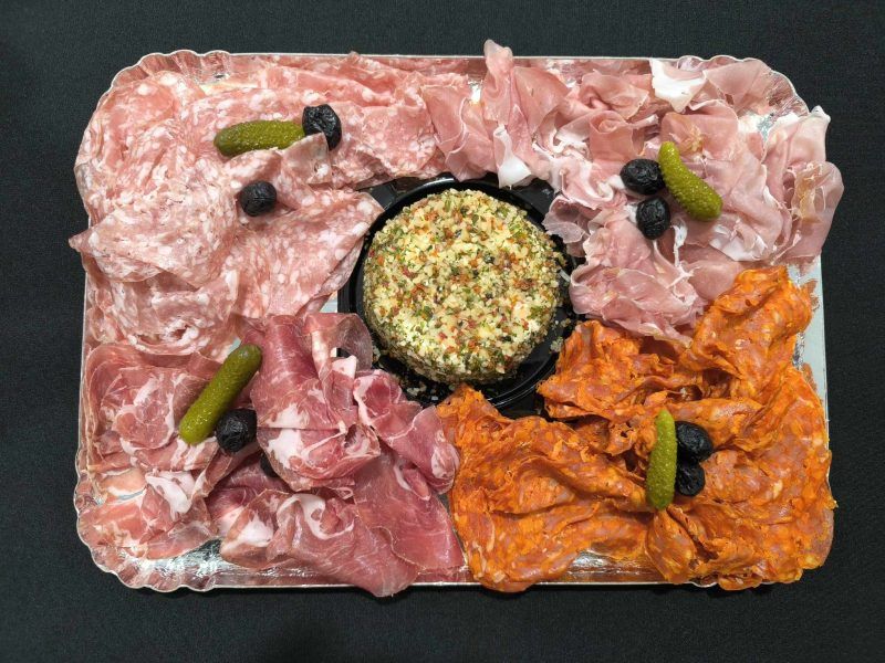Plateau apéro "chiffonnades et fromage frais"